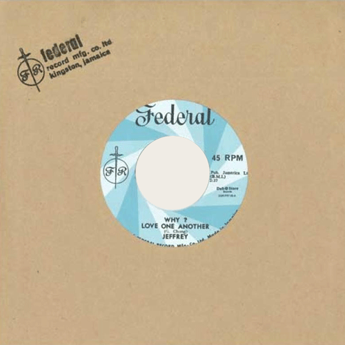 JEFFREY - Why? Love One Another // PAUL MADDEN - West Boad Jungle - 7inch