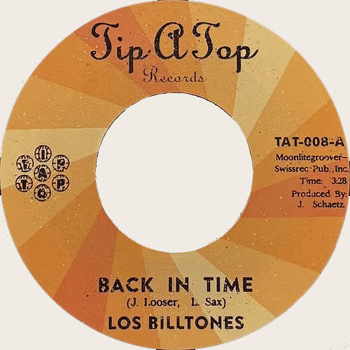 LOS BILLTONES - Back In Time // Put Your Head On My Shoulder - 7inch
