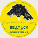 DENNIS WALKS - Belly Lick // DRUMBAGO - La canción del juego - 7 pulgadas