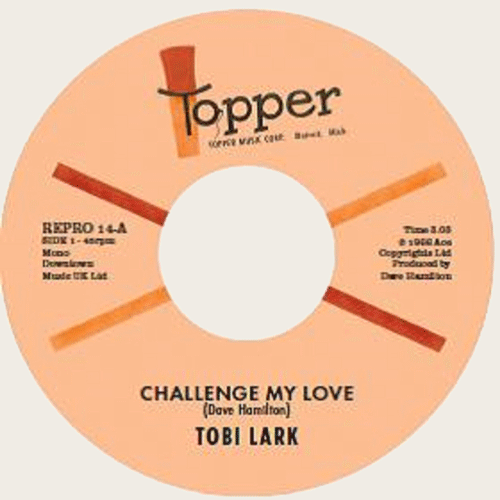 TOBI LARK - Challenge My Love // Sweep It Out In The Shed - 7inch