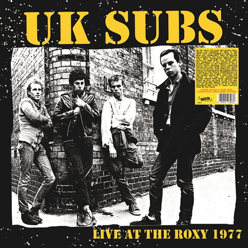 UK SUBS - Live At The Roxy 1977 - LP (col. vinyl)