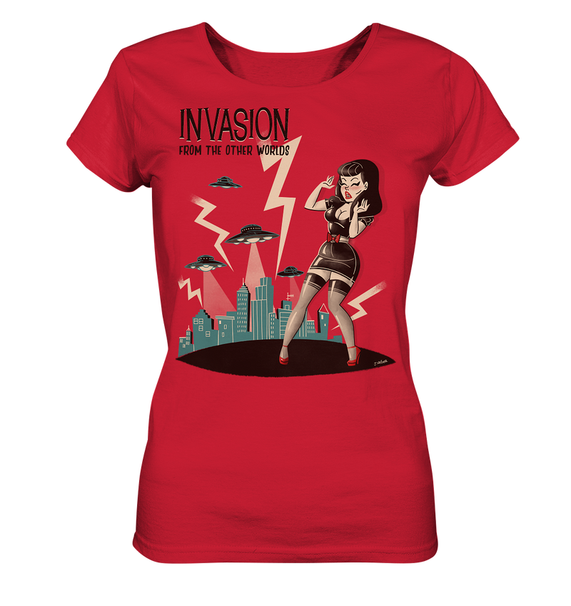 INVASION by JULIAN WEBER - Ladies Organic Shirt