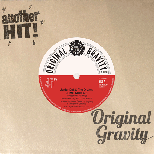 JUNIOR DELL - Jump Around // PRINCE DEADLY - Rock The Lawn - 7inch (re-issue)