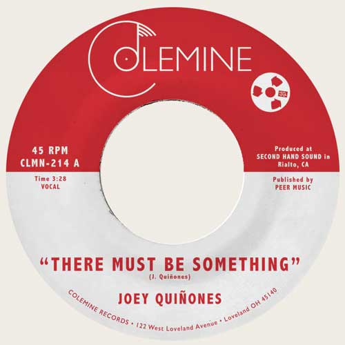 JOEY QUINONES - There Must Be Something // Love Me Like You Used To - 7inch (col. vinyl)