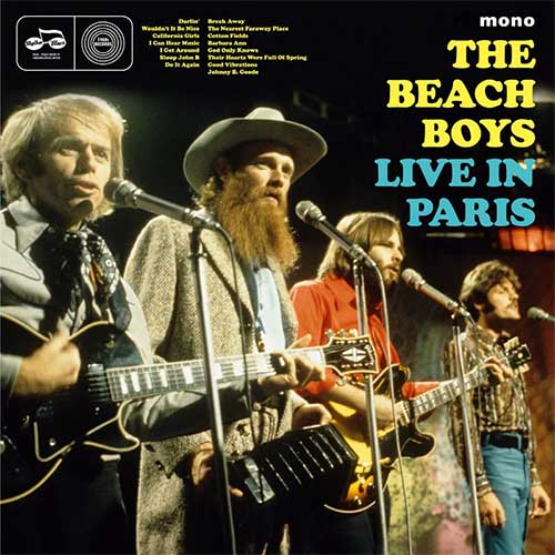 BEACH BOYS - Live In Paris 1969 - LP