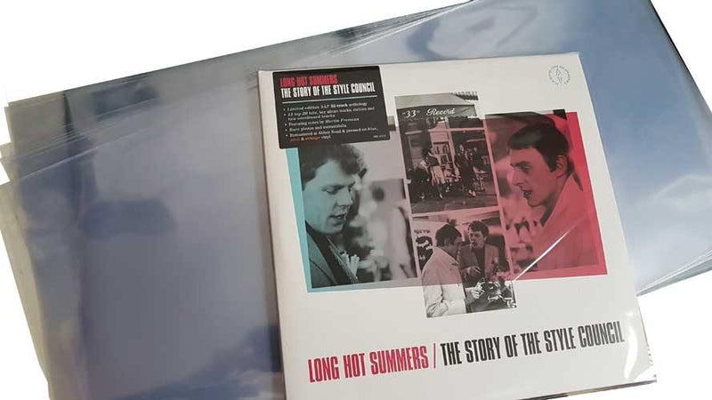 Double LP protective sleeves (suitable for gatefolds) LP not included in this offer!