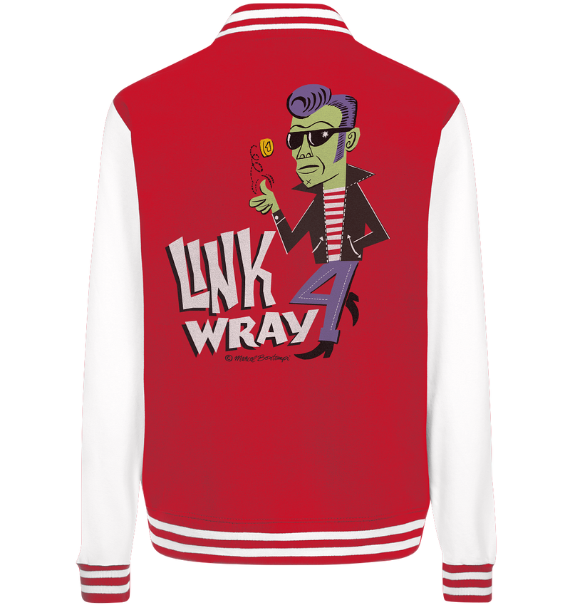 Link Wray by Marcel Bontempi - College Jacket - Copasetic Mailorder