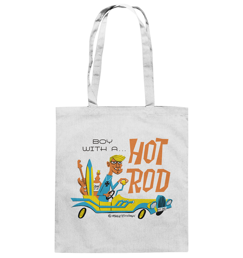 Boy with a Hot Rod by Marcel Bontempi - tote bag - Baumwolltasche - Copasetic Mailorder