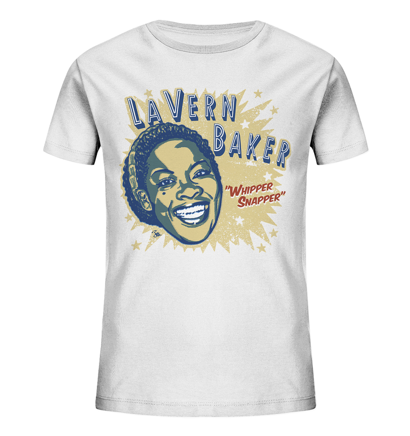 LAVERN BAKER by Johnny Montezuma - T-shirt - Kids Organic Shirt - 100% cotton - Copasetic Mailorder