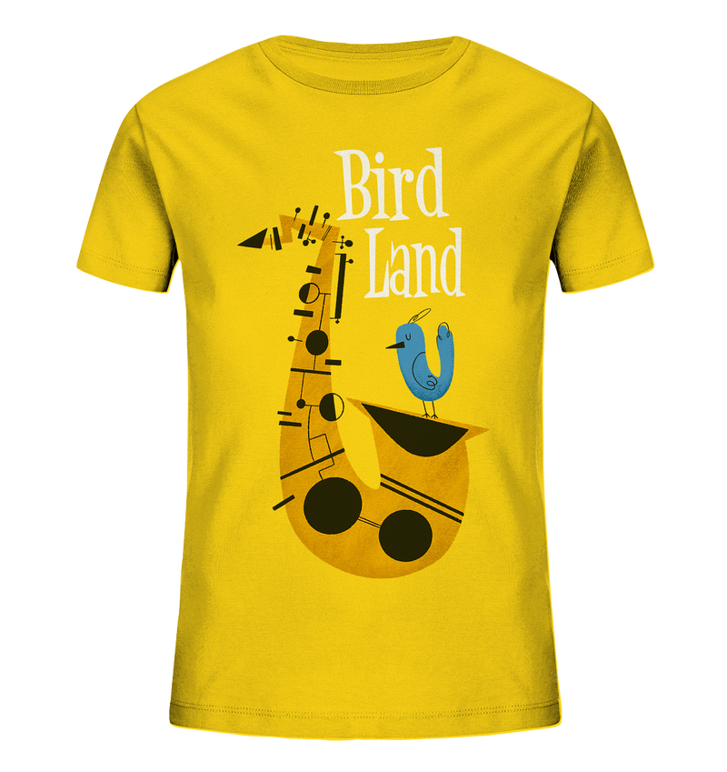 BIRD LAND by Shawn Bracebridge - T-shirt - Kids Organic Shirt - 100% cotton - Copasetic Mailorder