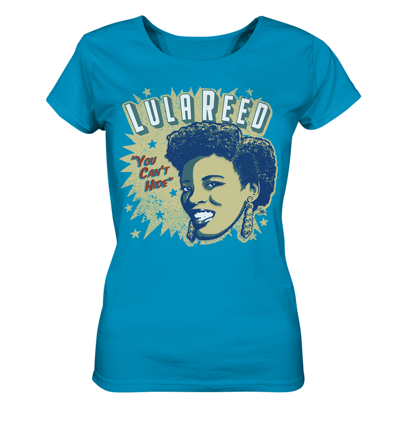 LULA REED by Johnny Montezuma - T-shirt - Ladies Organic Shirt - 100% cotton - Copasetic Mailorder