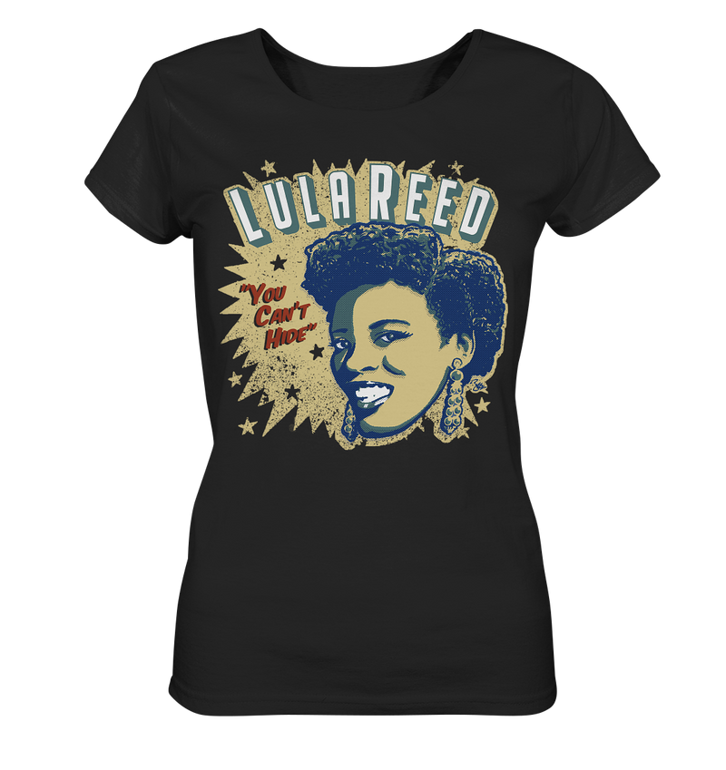 LULA REED by Johnny Montezuma - T-shirt - Ladies Organic Shirt - 100% cotton - Copasetic Mailorder