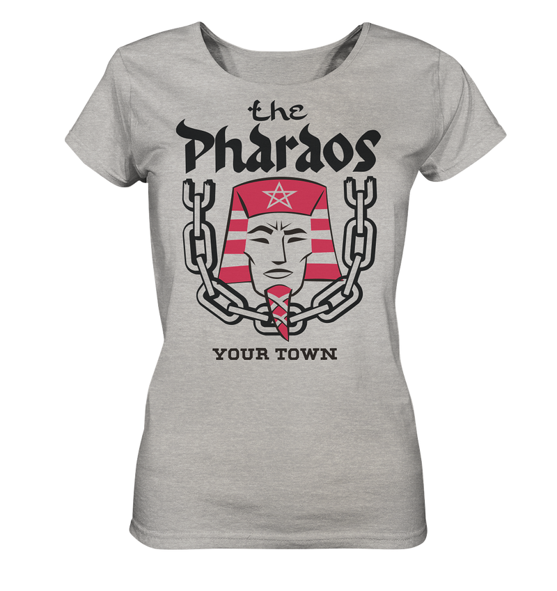 THE PHARAOS by MARCEL BONTEMPI (YOUR TOWN - to be personalized) - T-shirt - Ladies Organic Shirt - 100% cotton - Copasetic Mailorder