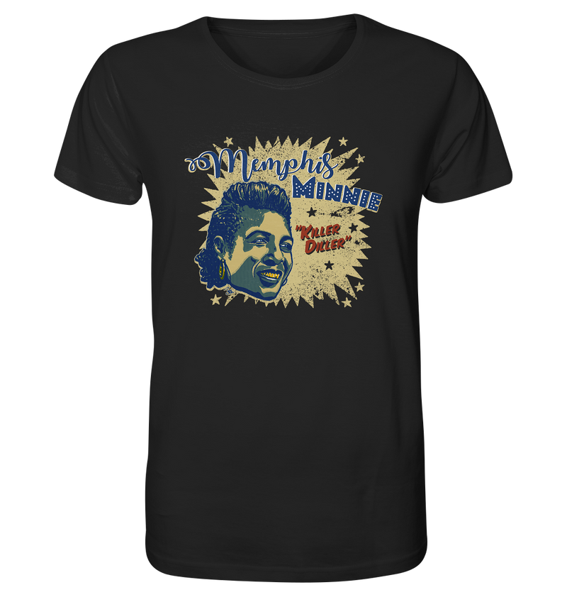 MEMPHIS MINNIE by Johnny Montezuma - T-shirt - Organic Shirt - 100% cotton - Copasetic Mailorder