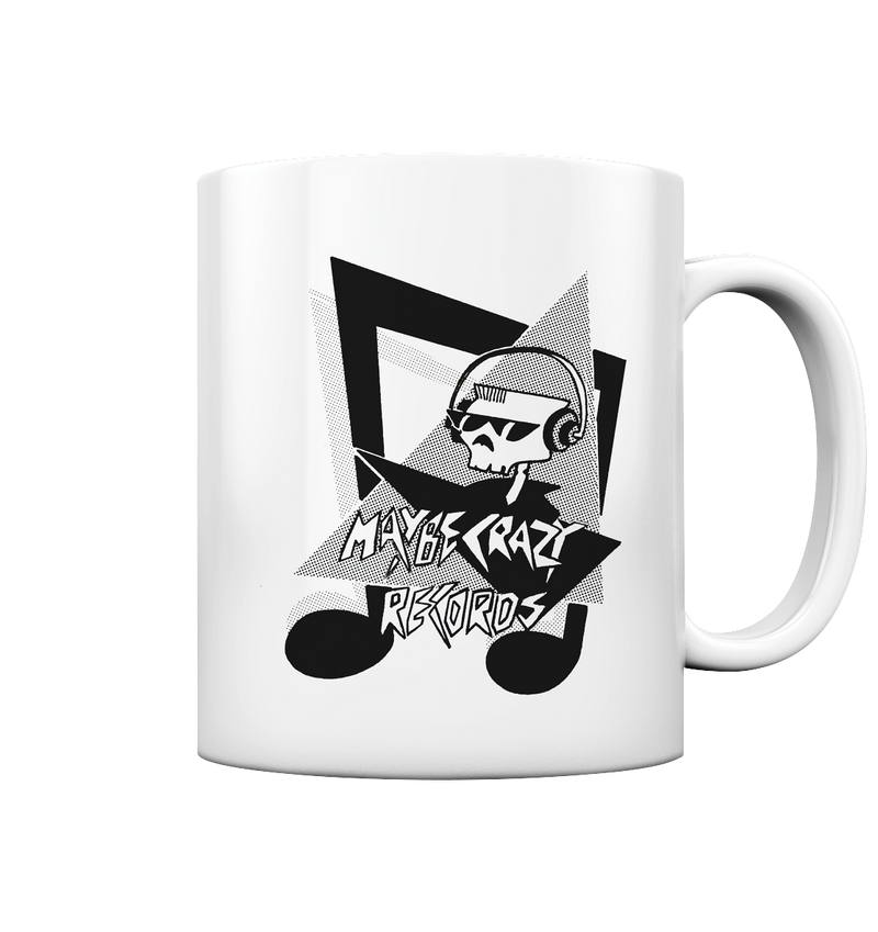MAYBE CRAZY RECORDS LOGO - Tasse - cup glossy