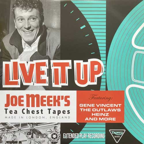 Various - JOE MEEK'S TEA CHEST TAPES : Live It Up - 10inch