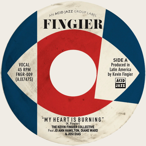 KEVIN FINGIER COLLECTIVE - My Heart Is Burning // Foreword Dub - 7inch