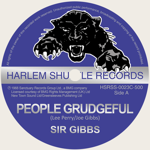 SIR GIBBS - People Grudgeful / Pan Ya Machete - 7inch
