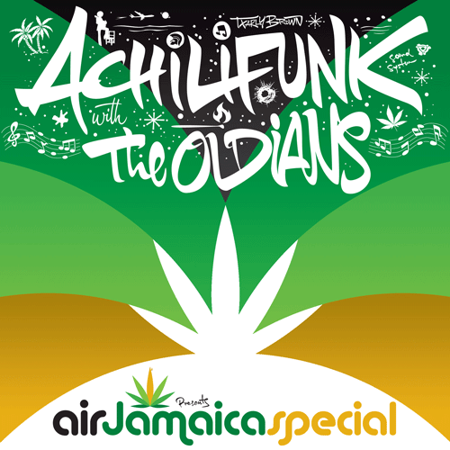 ACHILIFUNK with the OLDIANS - Air Jamaica Special - 7inch EP (col. vinyl)