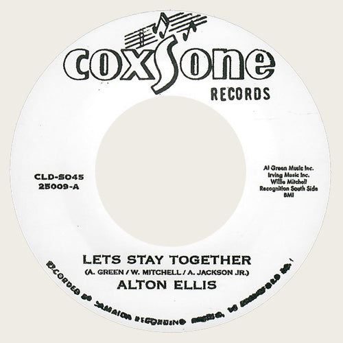 ALTON ELLIS - Let's Stay Together - 7inch