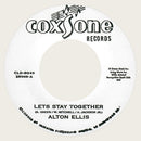 ALTON ELLIS - Let's Stay Together // SOUND DIMENSION - Let's Stay Version - 7inch label