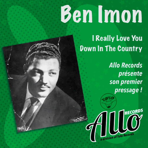 BEN IMON - I Really Love You // Down In The Country -7inch (PRE-ORDER)