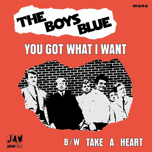 BOYS BLUE - You Got What I Want // Take A Heart - 7inch