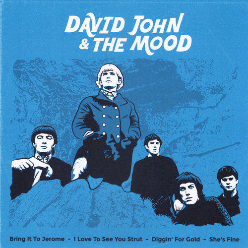 DAVID JOHN & THE MOOD - Bring It To Jerome - 7inch EP