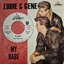 EDDIE and GENE - My Babe // EDDIE COCHRAN - Teenage Heaven (alt.) - 7inch (col.)