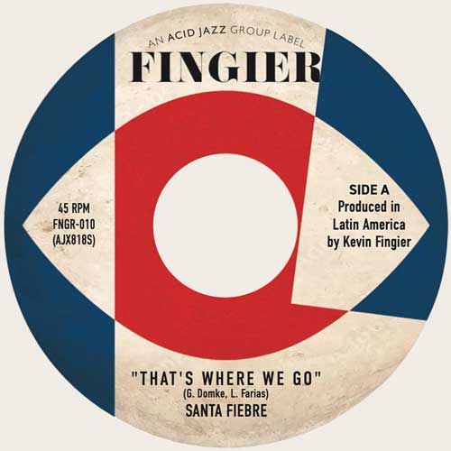 SANTA FIEBRE - That's Where We Go // Earthplosion - 7inch