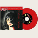 FERAL Comic No.5 + Various - BLACK CATS - 7inch EP (RED vinyl)