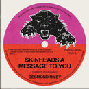 DESMOND RILEY - Skinheads A Message To You //  If I Had Wings - 7inch