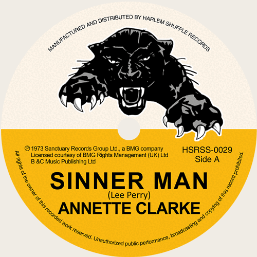 ANNETTE CLARKE - Sinner Man // LEE PERRY - Sinner Man Dub - 7inch