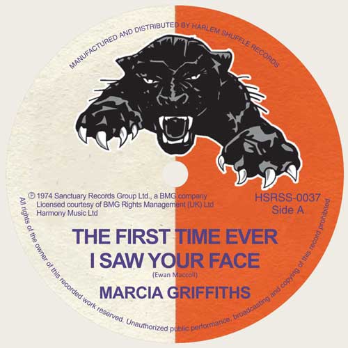 MARCIA GRIFFITHS - The First Time Ever I Saw Your Face // Gypsy Man - 7inch (PRE-ORDER)