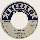 JOHNNY JANO - She's Mine (alt.) // She's My Baby - 7inch