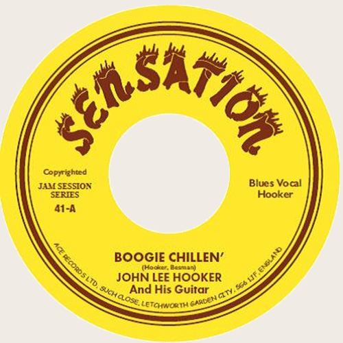 JOHN LEE HOOKER - Boogie Chillen // Boogie Chillen part 2 - 7inch