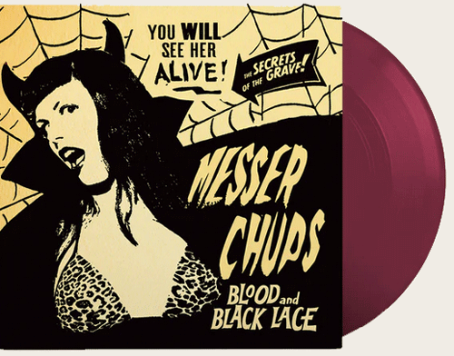 MESSER CHUPS - Blood And Black Lace - 7inch EP (col. vinyl)