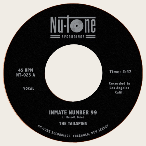 TAILSPINS - Inmate 99 // The Flood - 7inch (col. vinyl)