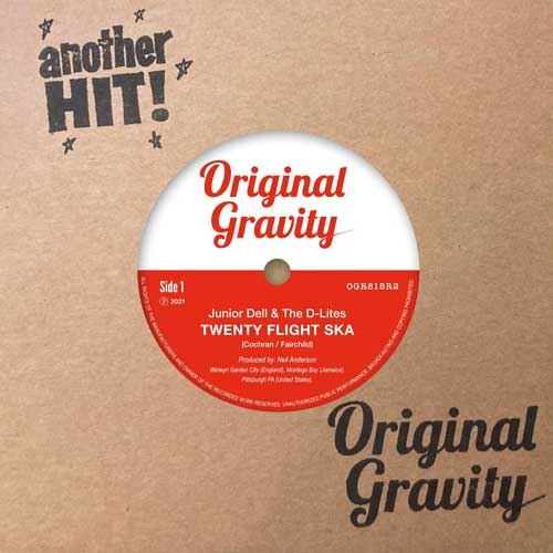 JUNIOR DELL - Twenty Flight Ska // Orange Street Breakdown - 7inch re-issue