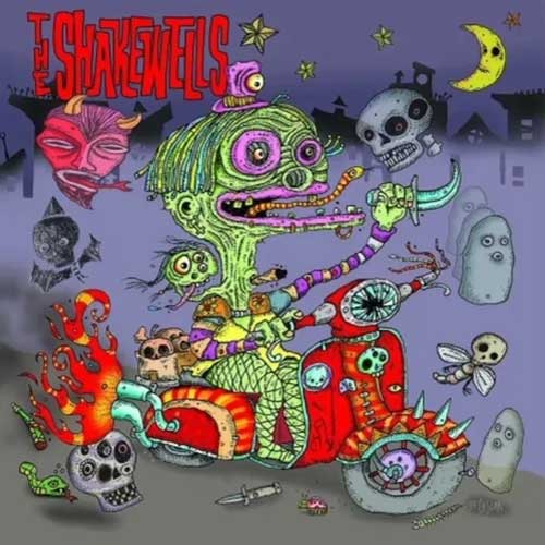 SHAKEWELLS - Monster // Lean Mean Motor Scooter - 7inch