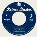 PRINCE BUSTER with DETERMINATIONS - Ten Steps Ahead // Two Steps Back - 7inch