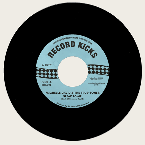 MICHELLE DAVID - Speak To Me // Running - 7inch
