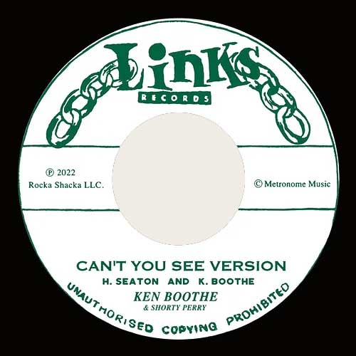 KEN BOOTHE & SHORTY PERRY - Can't You See vers. // GAYLADS - Aren't You The Guy - 7inch