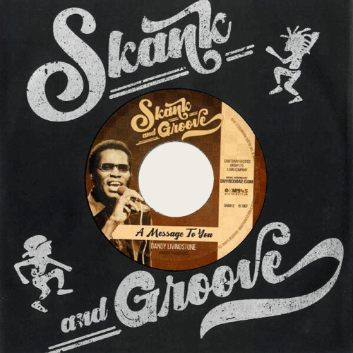 DANDY LIVINGSTONE - Rudy A Message To You // Trouble In The Town - 7inch