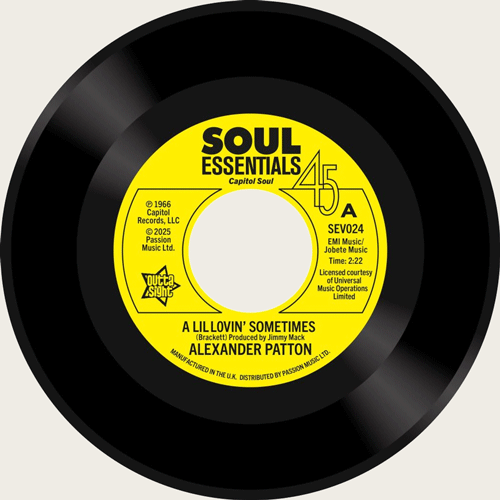 ALEXANDER PATTON - A lil Lovin' Sometimes // True Love - 7inch