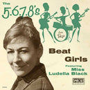 5.6.7.8's feat. MISS LUDELLA BLACK - Beat Girls - 7inch EP