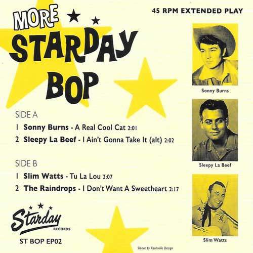 Various - MORE STARDAY BOP - 7inch EP