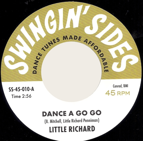 LITTLE RICHARD - Dance A Go Go / SPYDER TURNER - Ride In My 225 - 7inch