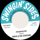 ANGIE & THE CITATIONS - Headache / THE NOCTURNES - Journey To The Stars - 7inch