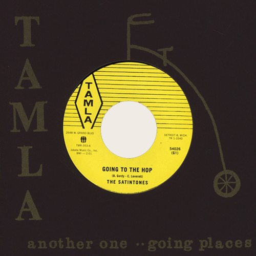 SATINTONES - Going To The Hop // Motor City - 7inch